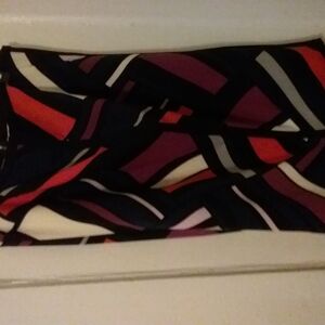 Vibrant Abstract Pattern Skirt